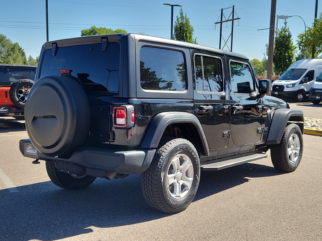Certified 2022 Jeep Wrangler Unlimited Sport AWD/4WD image 3