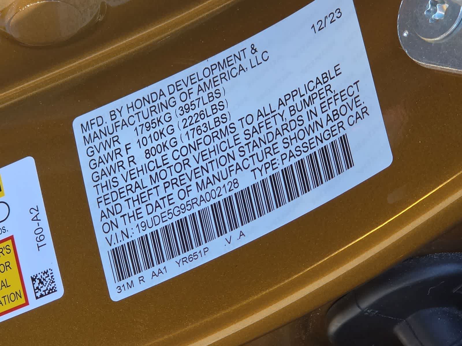 Used 2024 Acura Integra Type S FWD image 25