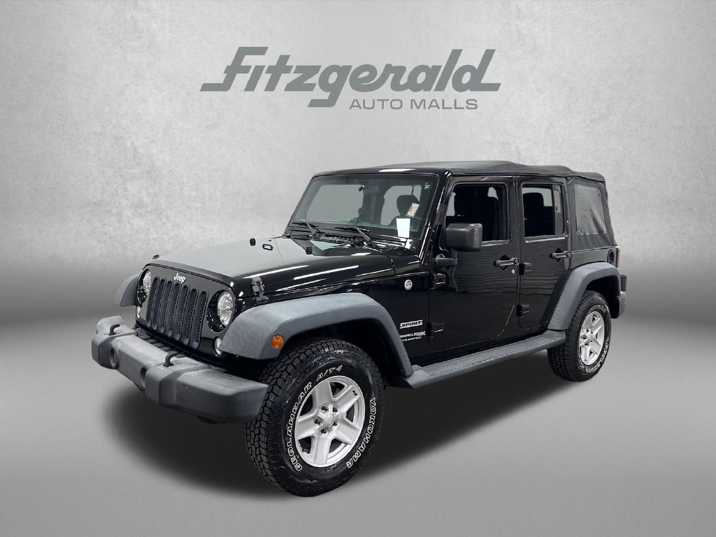 Used 2018 Jeep Wrangler Unlimited Sport w/ Connectivity Group