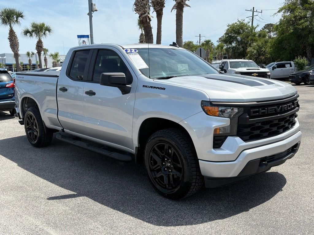 Used 2022 Chevrolet Silverado 1500 Custom w/ Rally Edition AWD/4WD image 8