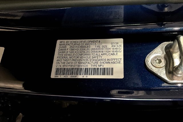 New 2026 Honda Passport RTL image 13