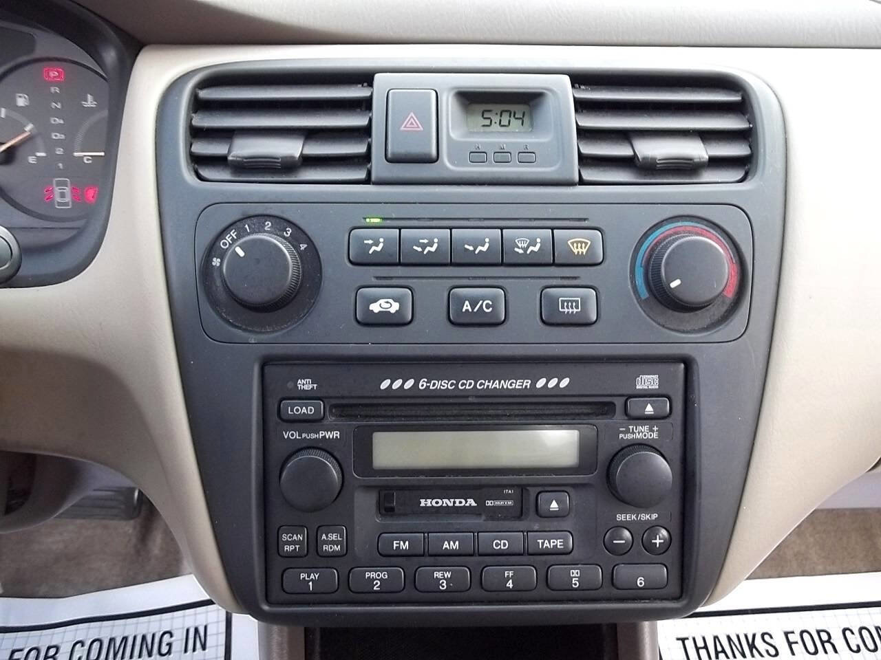 Used 2002 Honda Accord EX image 21