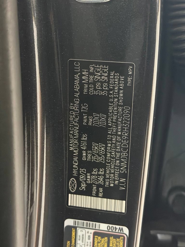 Used 2024 Hyundai Tucson SEL AWD/4WD image 27