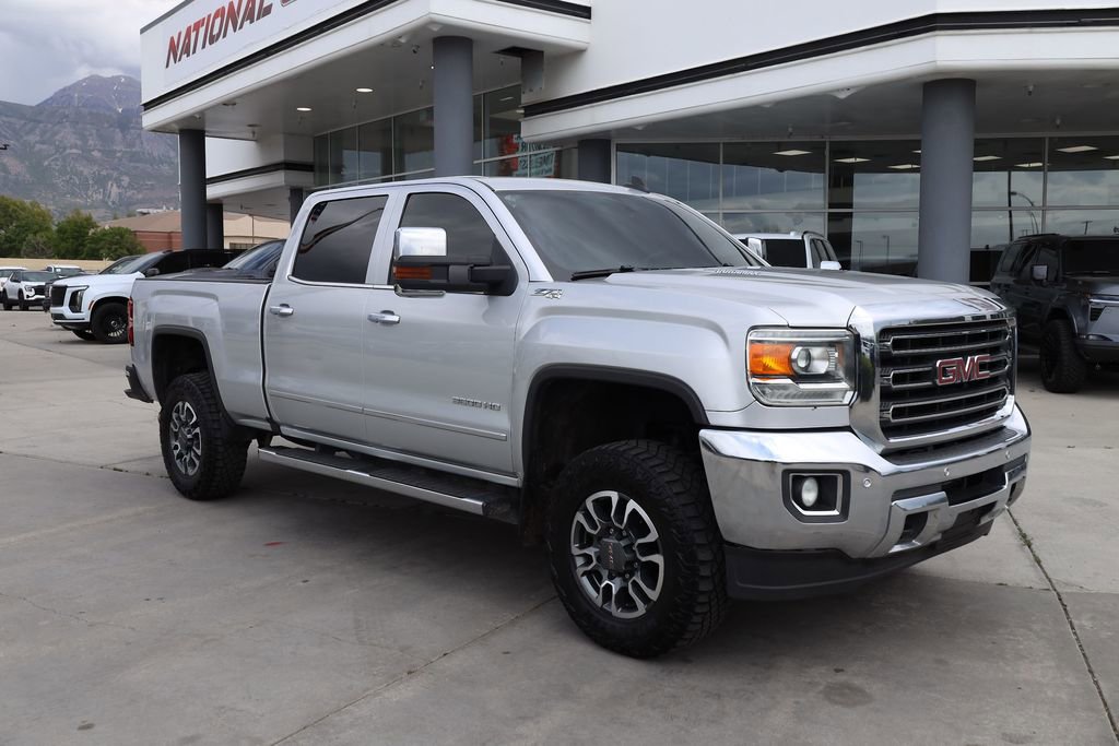 Used 2015 GMC Sierra 3500 SLT w/ Duramax Plus Package AWD/4WD image 8