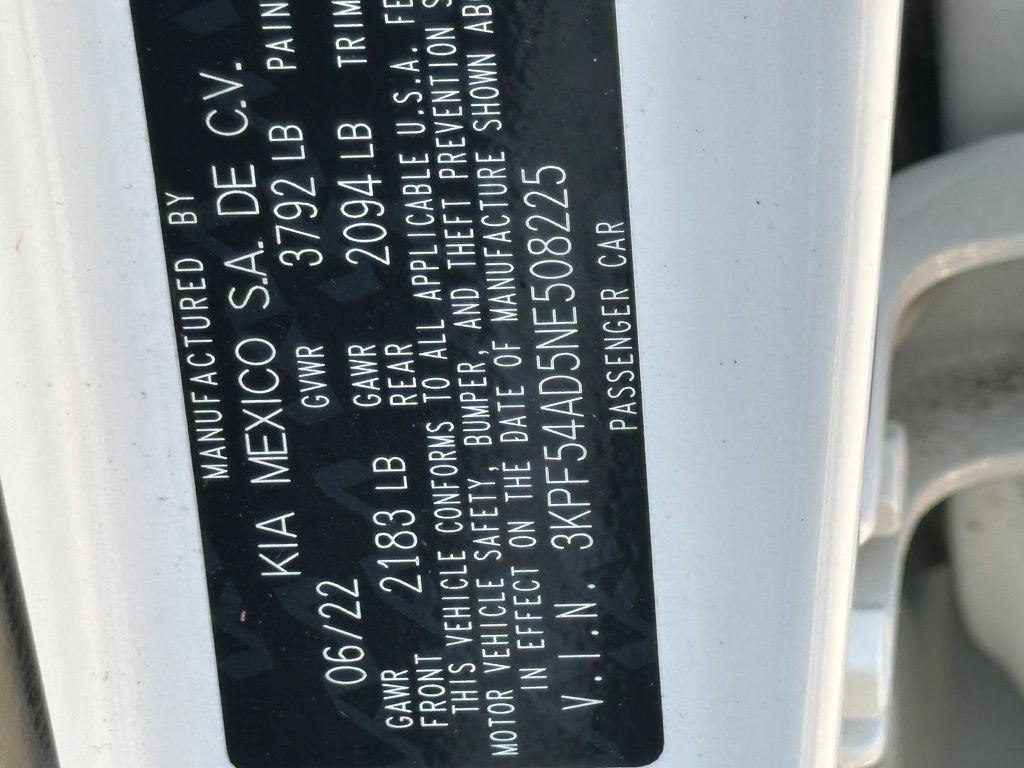 Used 2022 Kia Forte GT-Line w/ GT-Line Technology Package FWD image 43