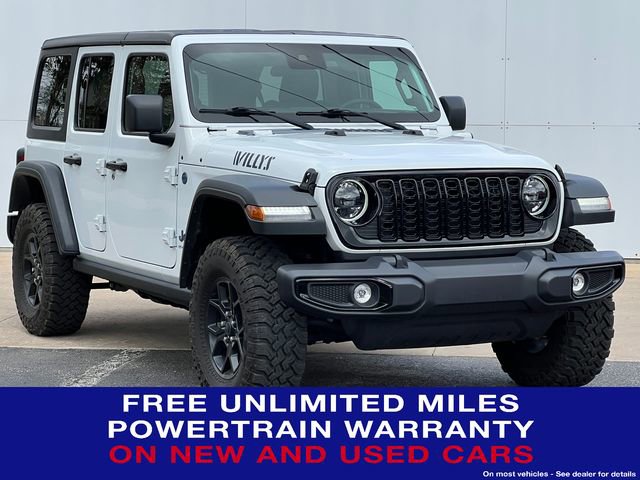 Used 2025 Jeep Wrangler Unlimited Sport S 4xe AWD/4WD image 1