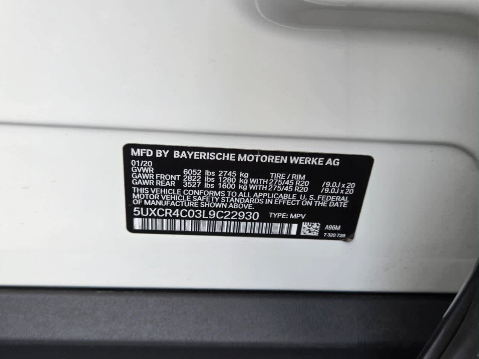 Used 2020 BMW X5 sDrive40i w/ Premium Package RWD image 22