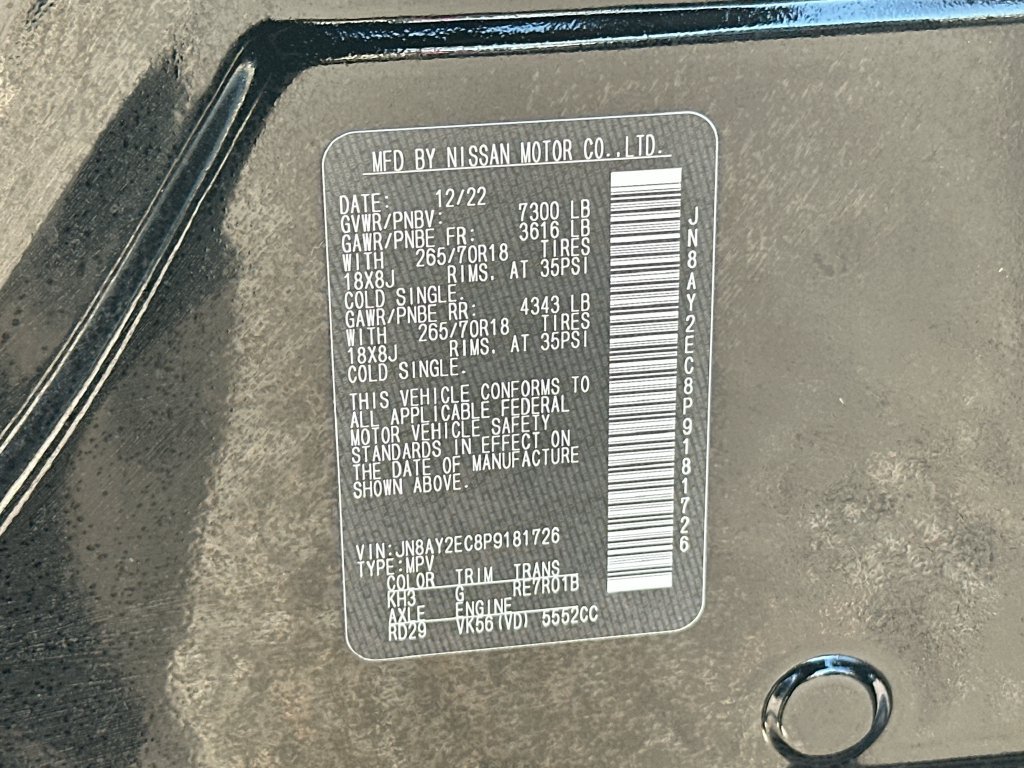 Used 2023 Nissan Armada S RWD image 27