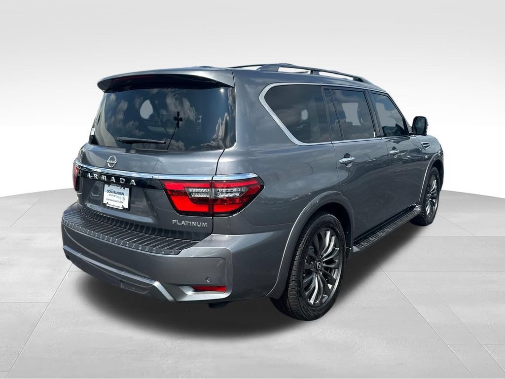 Used 2022 Nissan Armada Platinum w/ Captain's Chairs Package RWD image 5