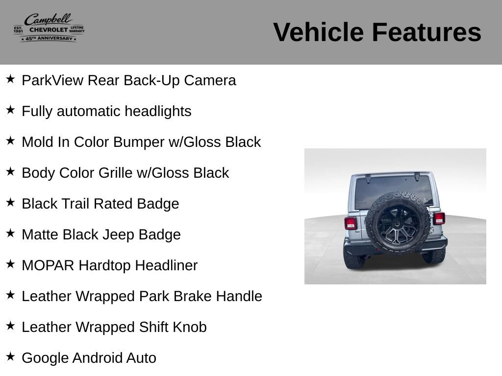 Used 2020 Jeep Wrangler Unlimited Sahara AWD/4WD image 21