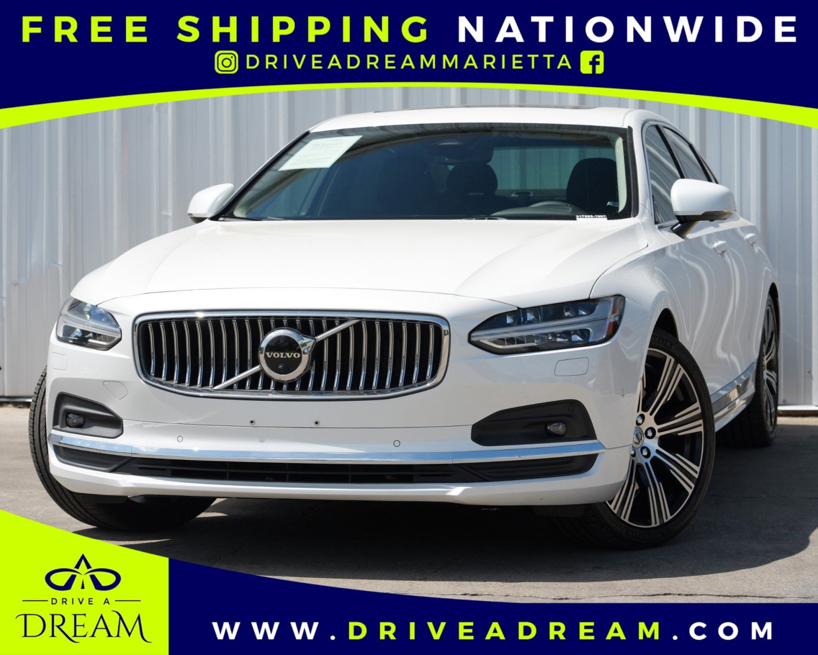 Used 2023 Volvo S90 B6 Plus w/ Protection Package Premier image 1