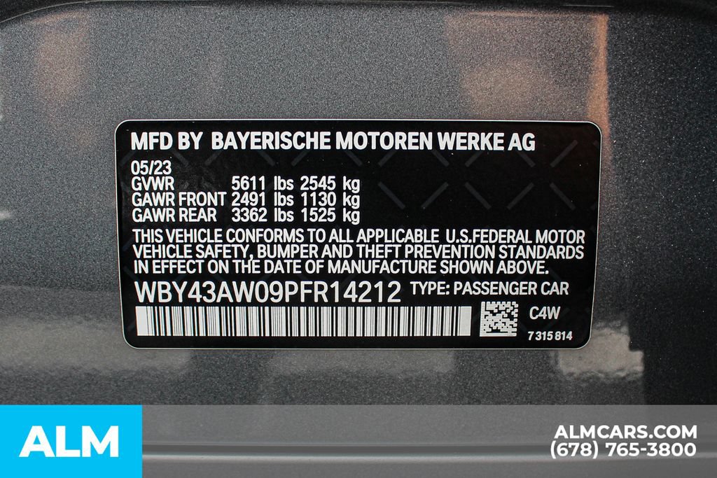Used 2023 BMW i4 eDrive35 w/ Premium Package RWD image 42