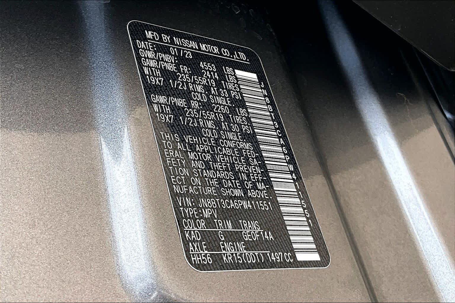 Certified 2023 Nissan Rogue SL w/ SL Premium Package FWD image 37