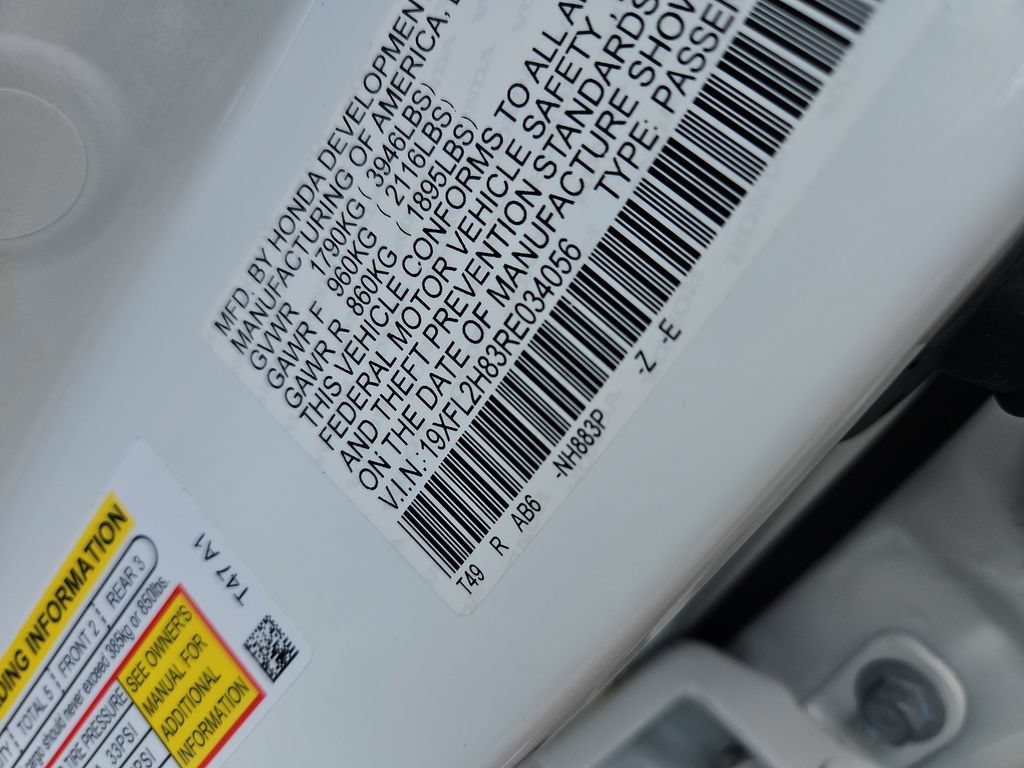 Certified 2024 Honda Civic Sport image 14