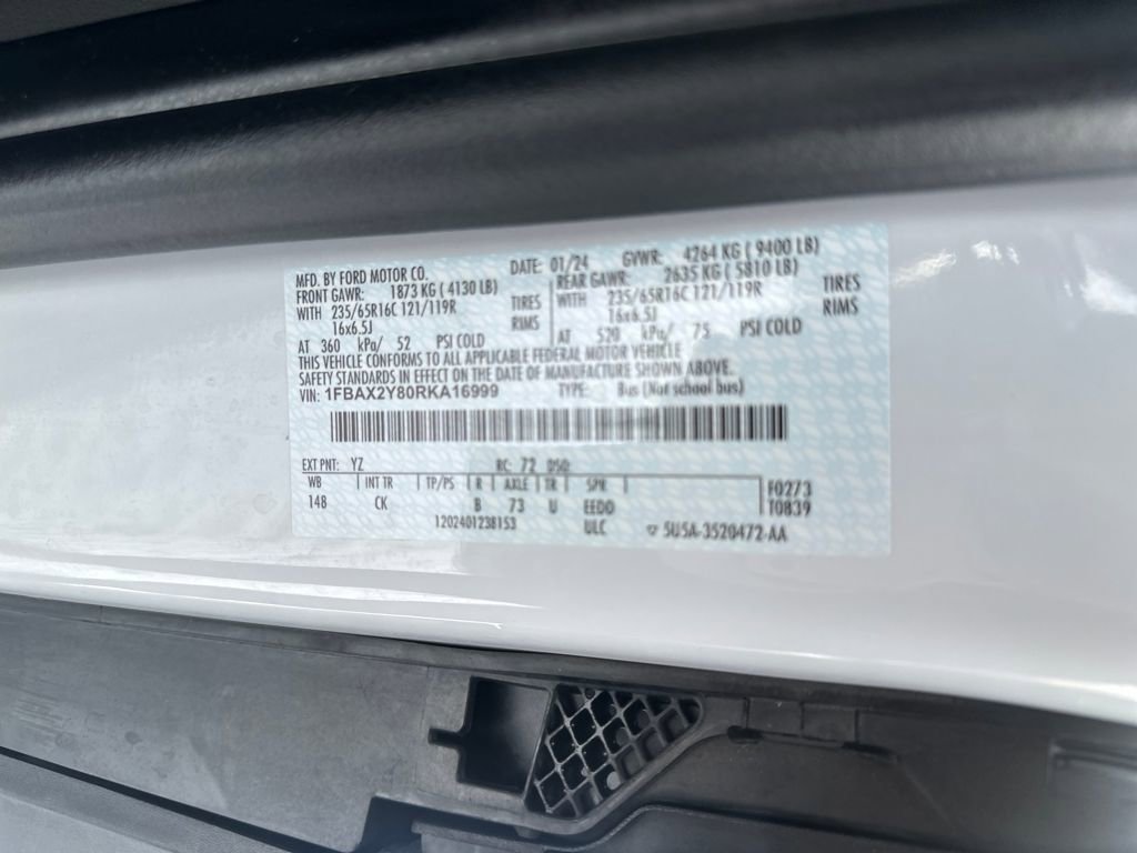 Used 2024 Ford Transit 350 XLT image 25