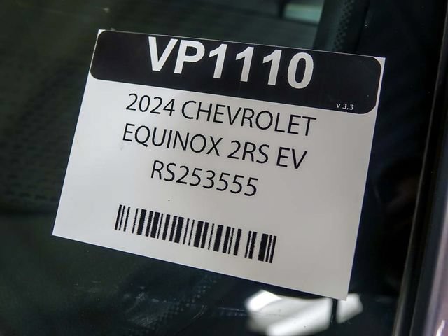Certified 2024 Chevrolet Equinox EV RS FWD image 35