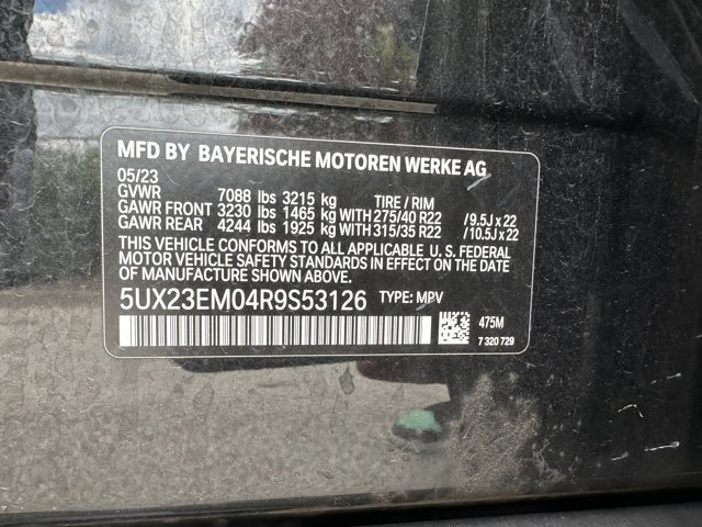 Used 2024 BMW X7 xDrive40i w/ M Sport Package AWD/4WD image 15
