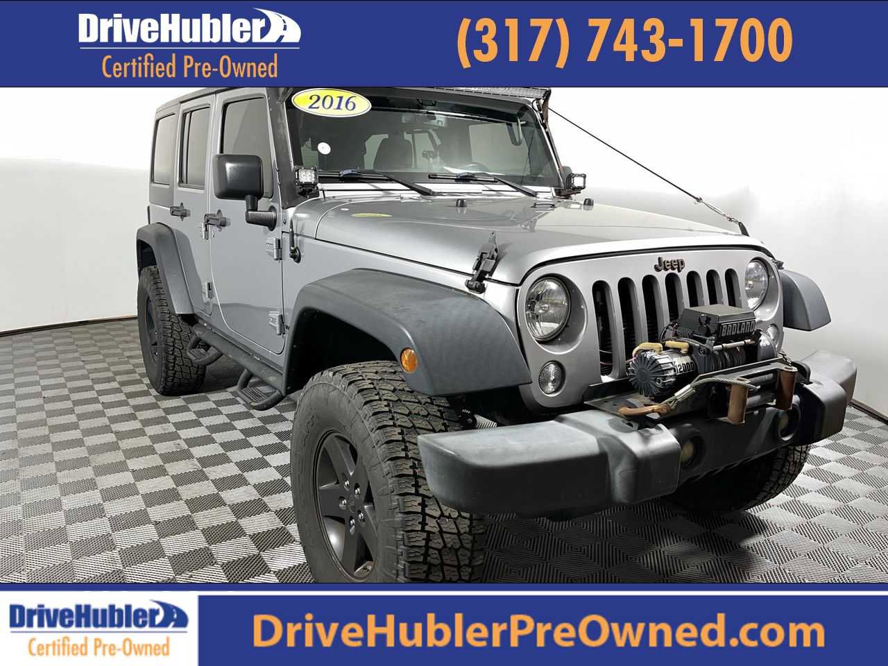 Used 2016 Jeep Wrangler Unlimited Sport w/ Quick Order Package 24S AWD/4WD image 1