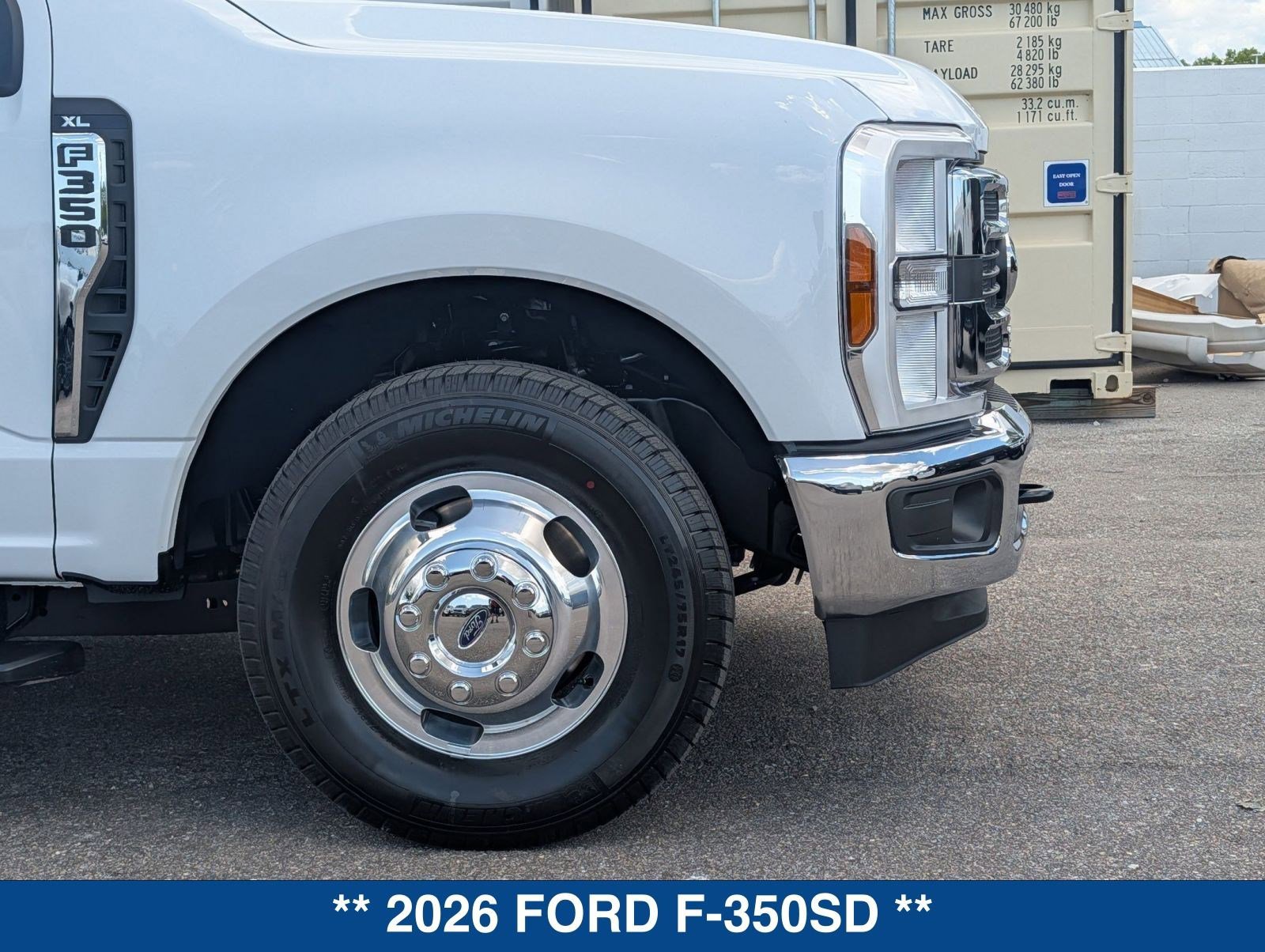 New 2026 Ford F350 XL w/ XL Chrome Package RWD image 12