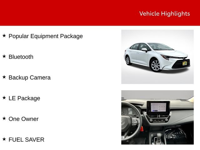Used 2024 Toyota Corolla LE FWD image 9