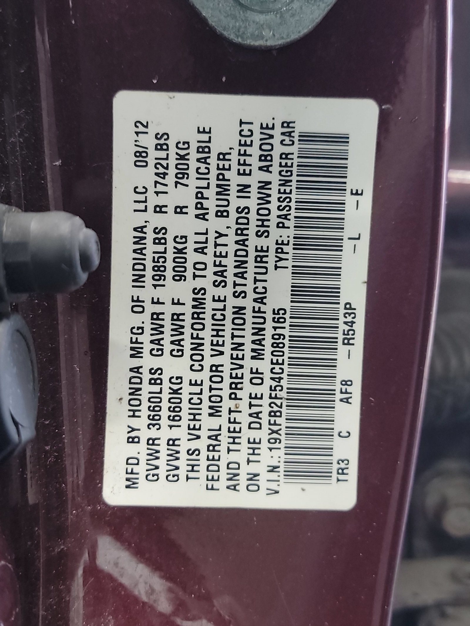 Used 2012 Honda Civic LX image 31