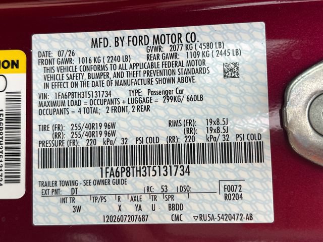 New 2026 Ford Mustang Premium RWD image 34
