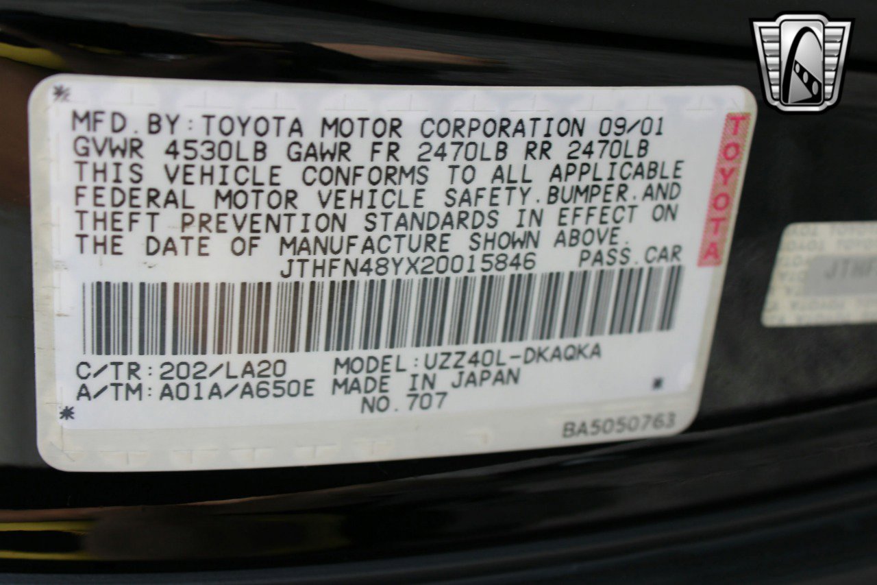 Used 2002 Lexus SC 430 Convertible image 24