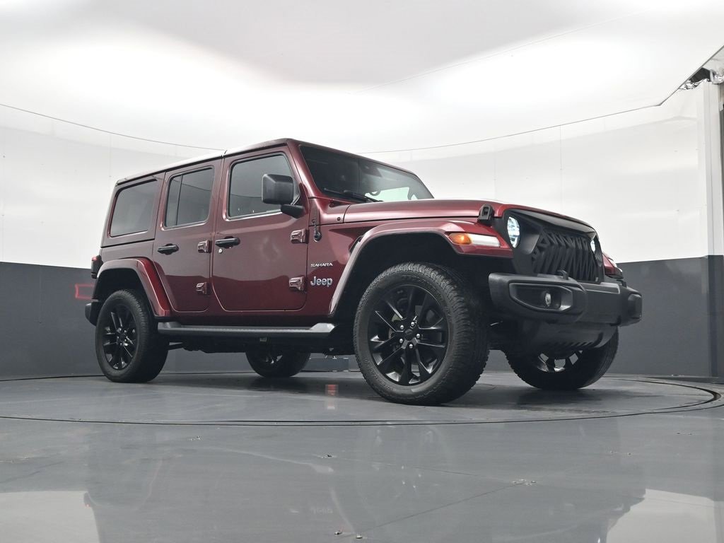 Used 2021 Jeep Wrangler Unlimited Sahara 4xe w/ Cold Weather Group image 19