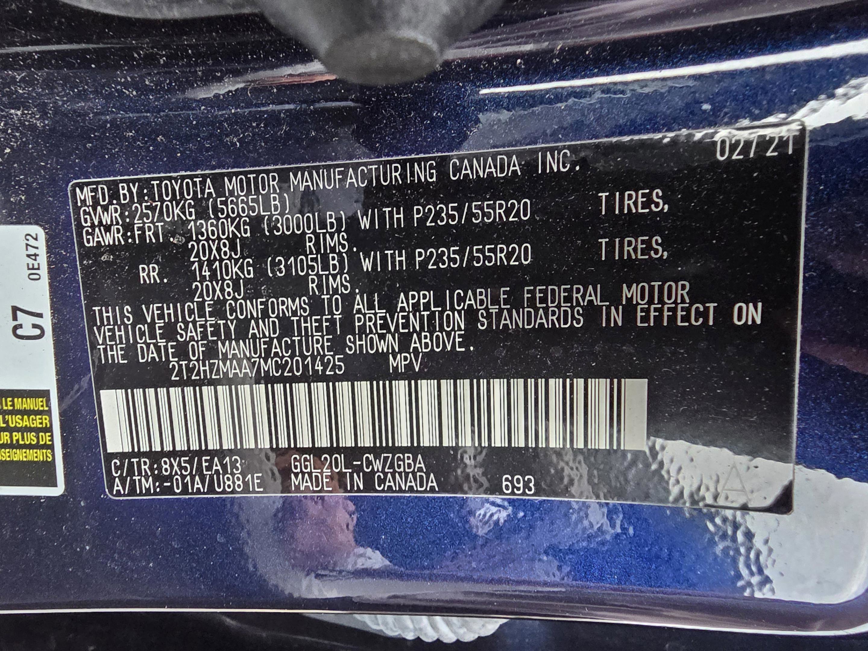 Certified 2021 Lexus RX 350 FWD w/ Premium Package image 29