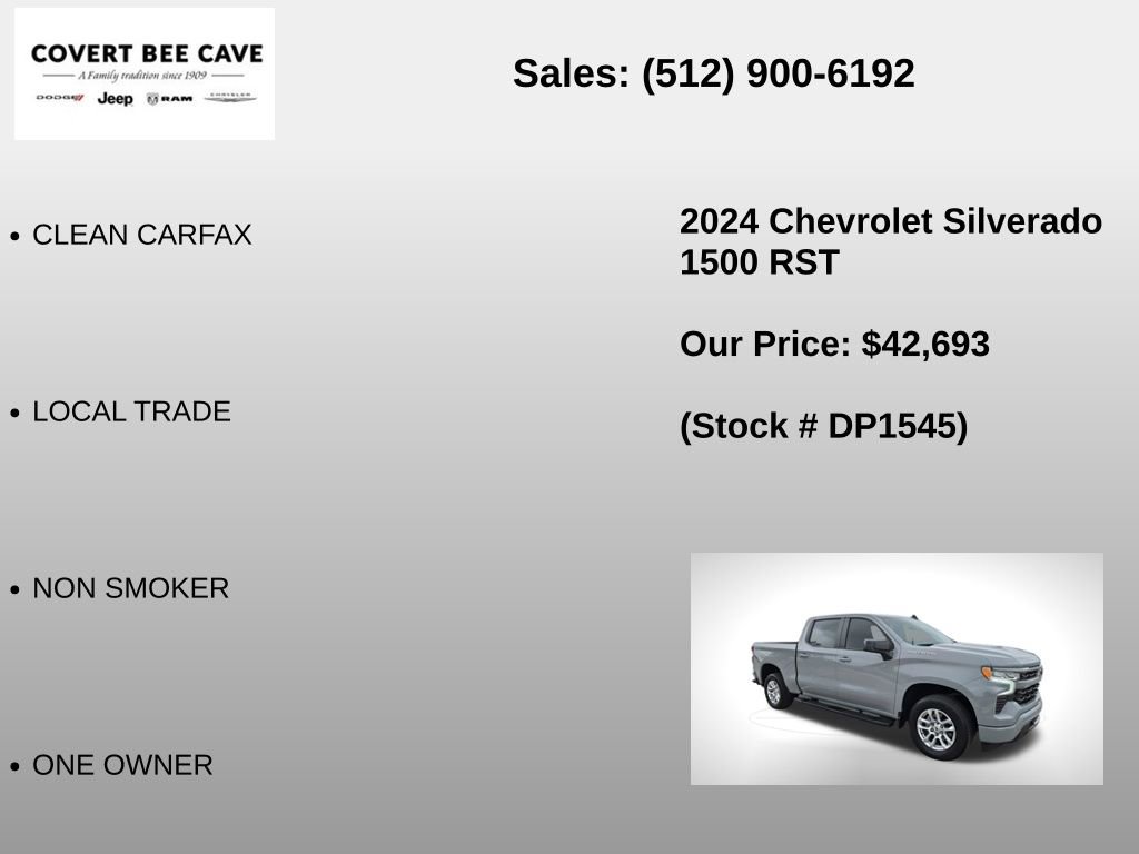 Used 2024 Chevrolet Silverado 1500 RST image 6