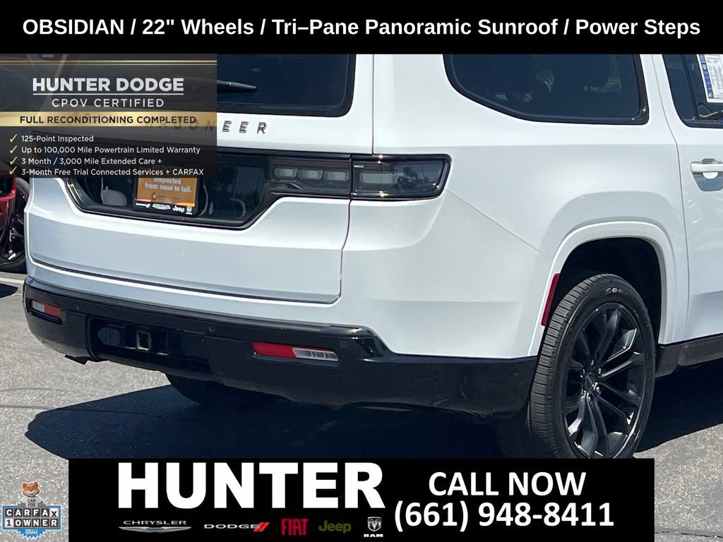 Certified 2024 Jeep Grand Wagoneer L Series II w/ Quick Order Packagew 28T AWD/4WD image 9
