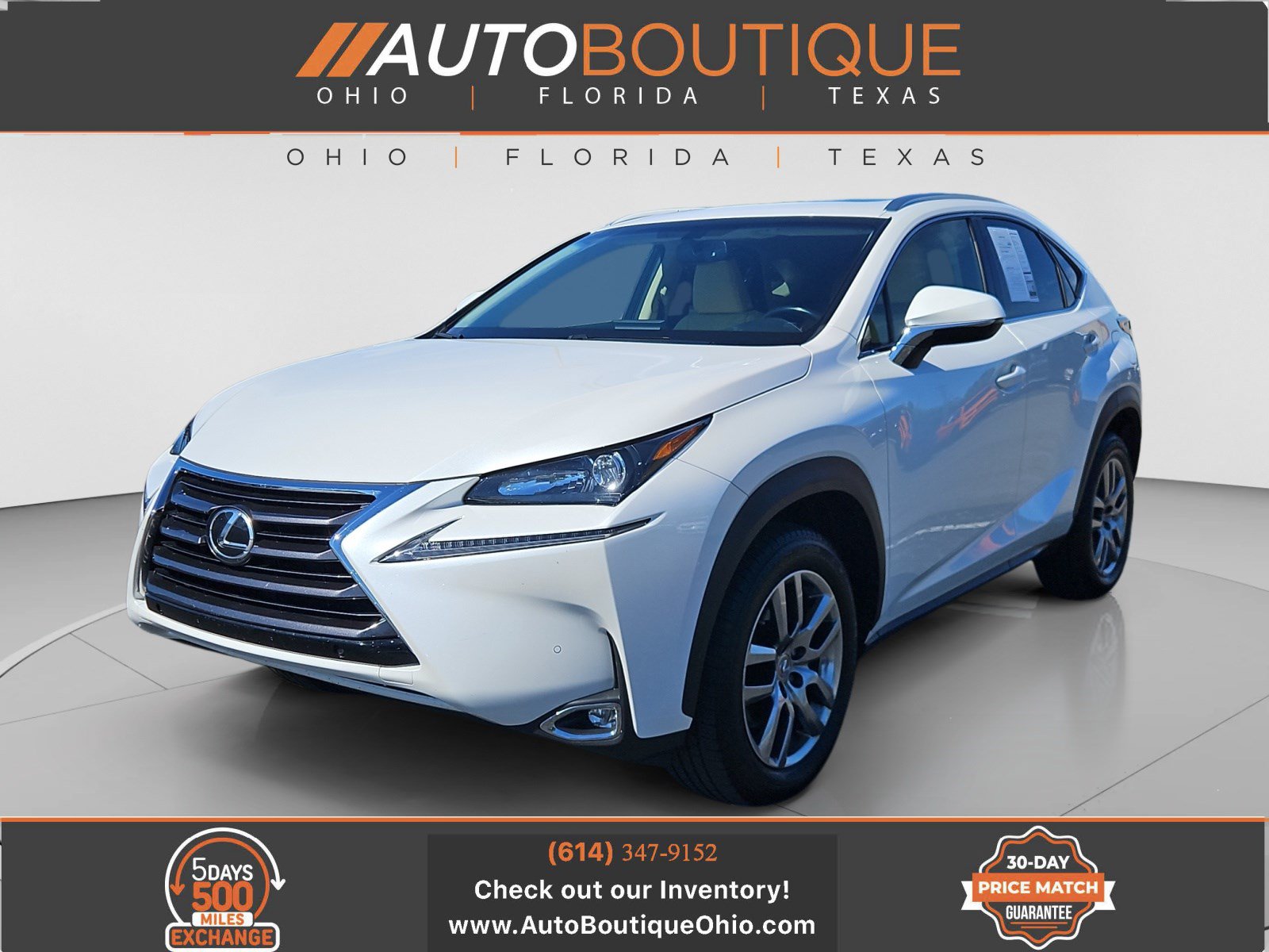 Used 2016 Lexus NX 200t AWD w/ Premium Package image 1