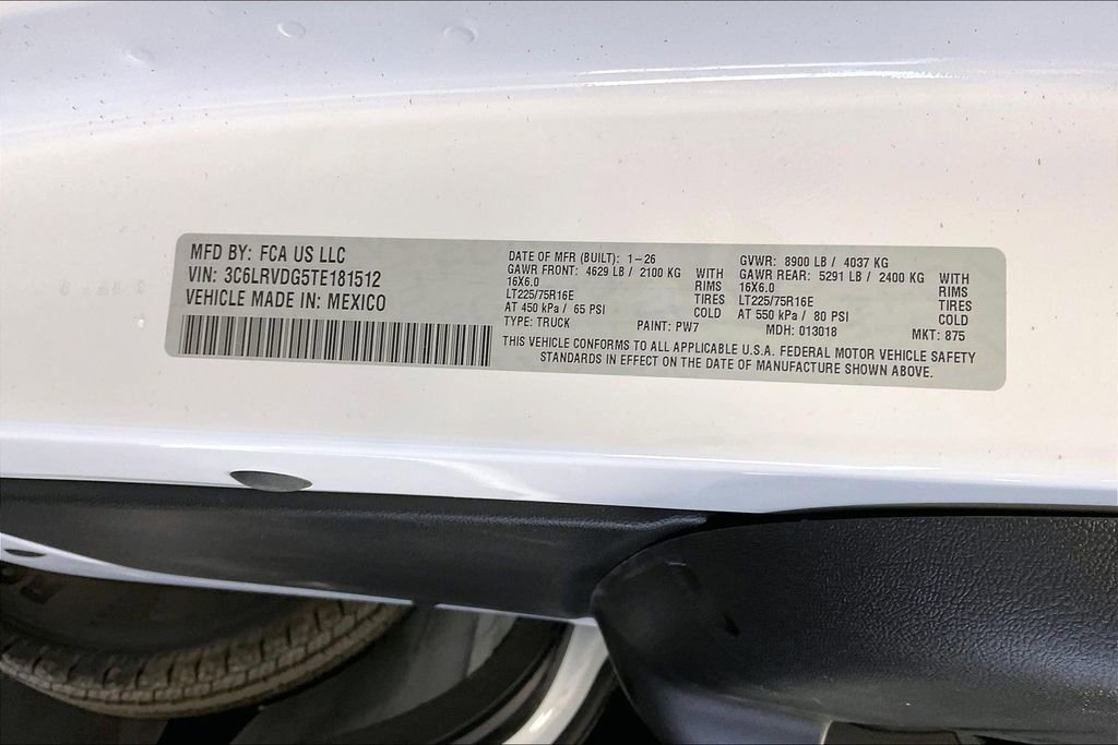 New 2026 RAM ProMaster 2500 w/ Safety Group FWD image 22