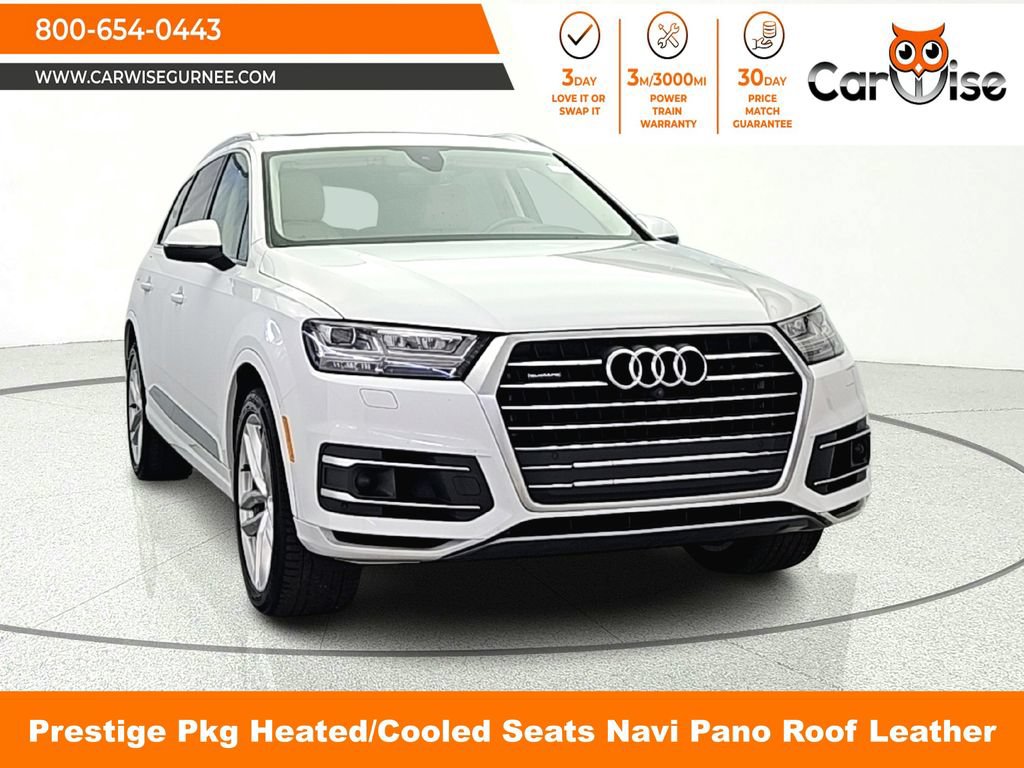 Used 2018 Audi Q7 3.0T Prestige w/ Prestige Package AWD/4WD video 1
