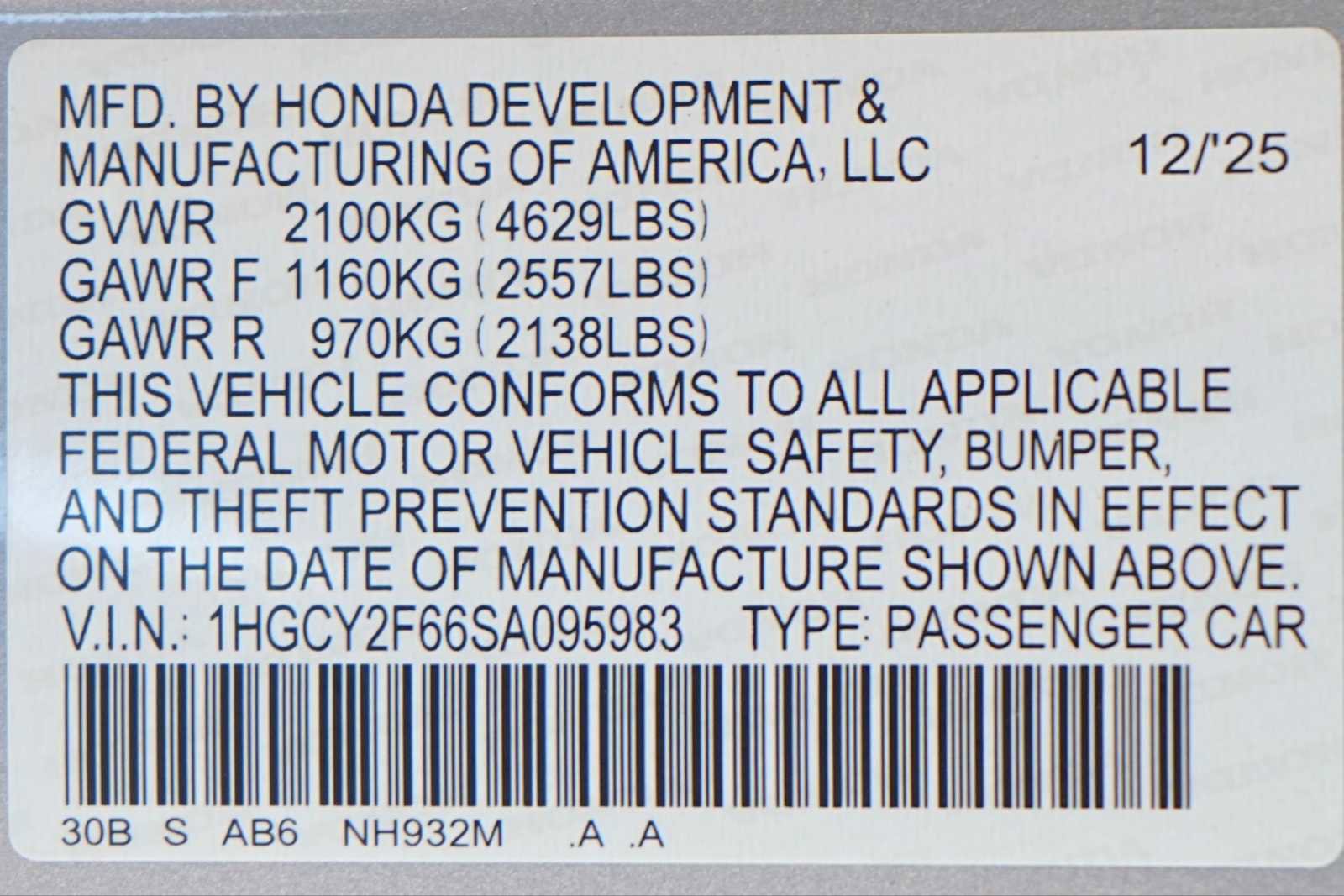 Used 2025 Honda Accord EX-L image 30