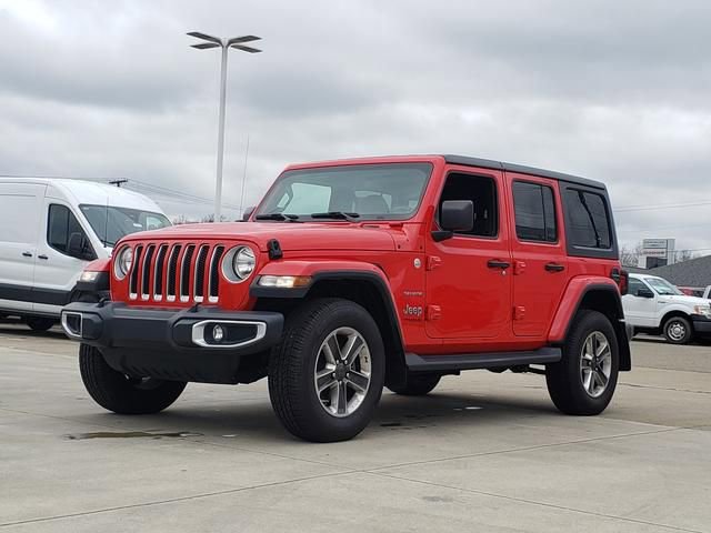 Used 2021 Jeep Wrangler Unlimited Sahara AWD/4WD image 4