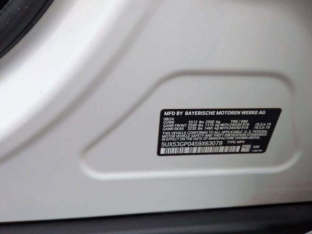 Used 2025 BMW X3 xDrive30i w/ Premium Package image 26