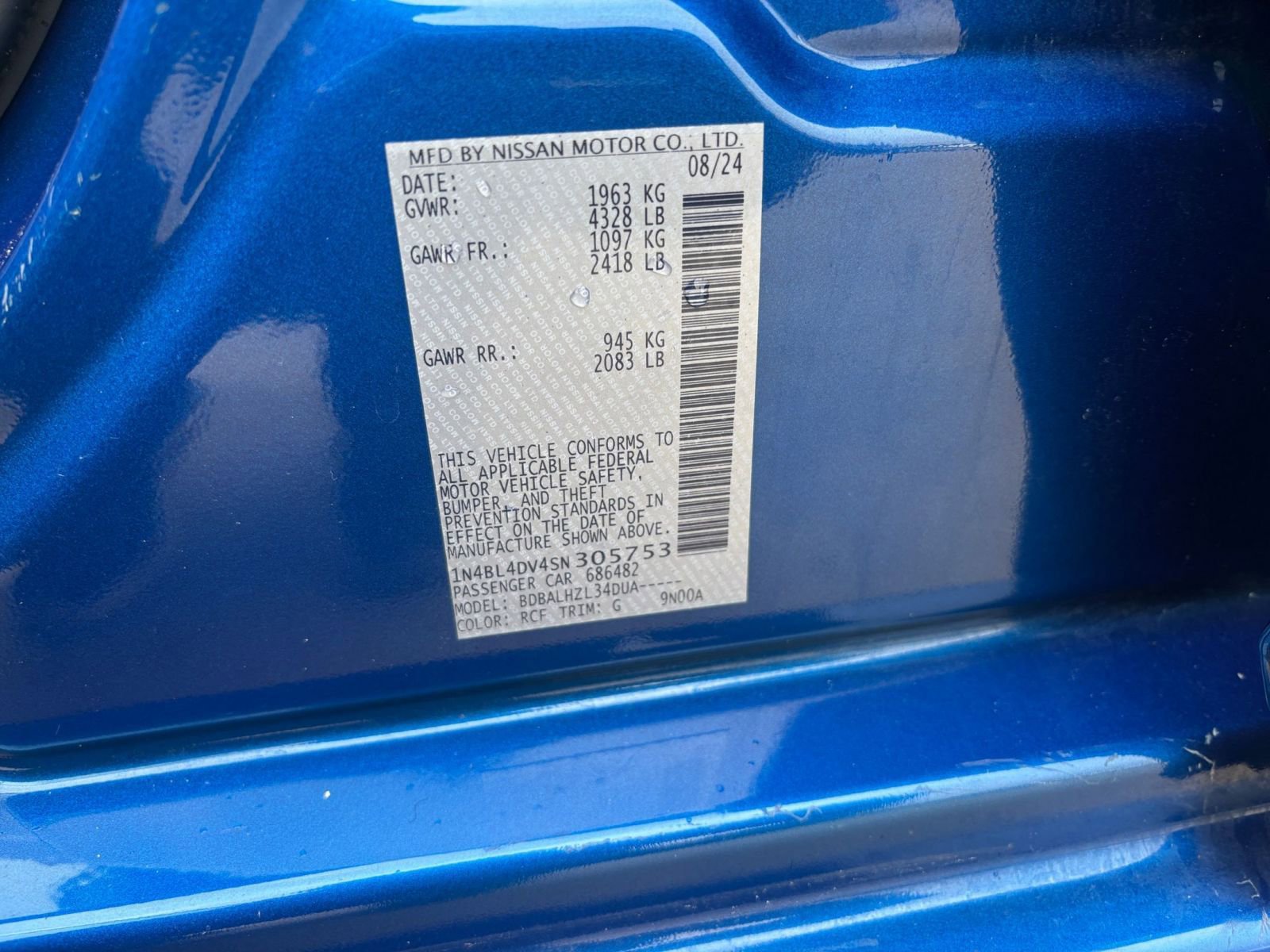 Used 2025 Nissan Altima 2.5 SV FWD image 29
