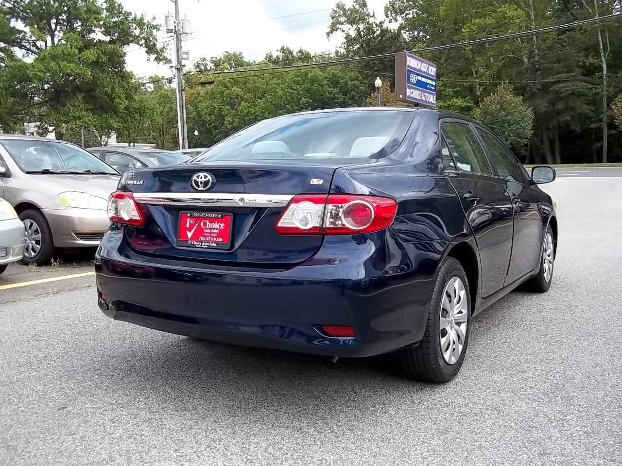 Used 2013 Toyota Corolla LE FWD image 3