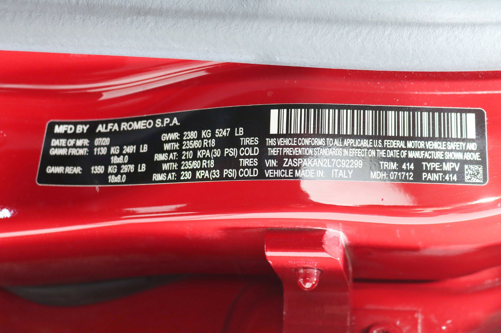 Used 2020 Alfa Romeo Stelvio Sport w/ Cold Weather Package image 37