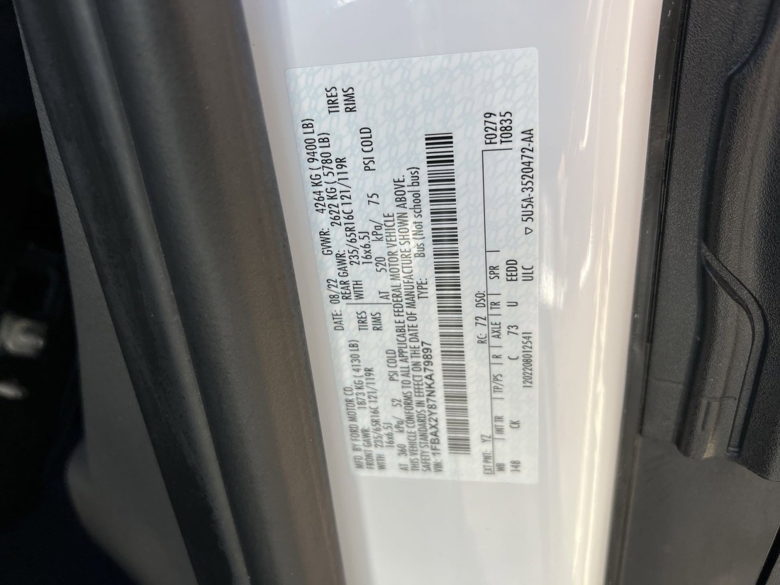 Used 2022 Ford Transit 350 XLT image 36