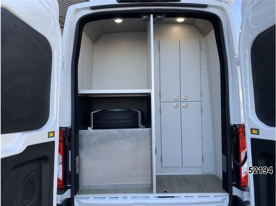 Used 2021 Ford Transit 350 148 High Roof Extended DRW w/ Upfitter Package image 9