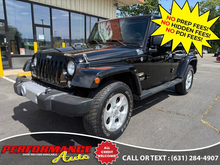 Used 2015 Jeep Wrangler Unlimited Sahara w/ Max Tow Package AWD/4WD image 4