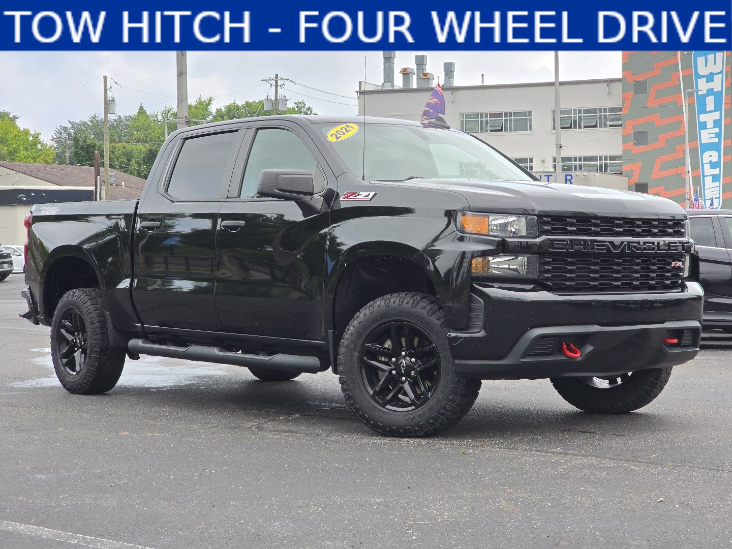Used 2021 Chevrolet Silverado 1500 Custom Trail Boss w/ LPO, Dark Essentials Package