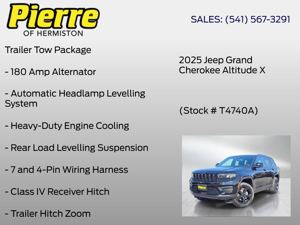 Used 2025 Jeep Grand Cherokee Altitude AWD/4WD image 18