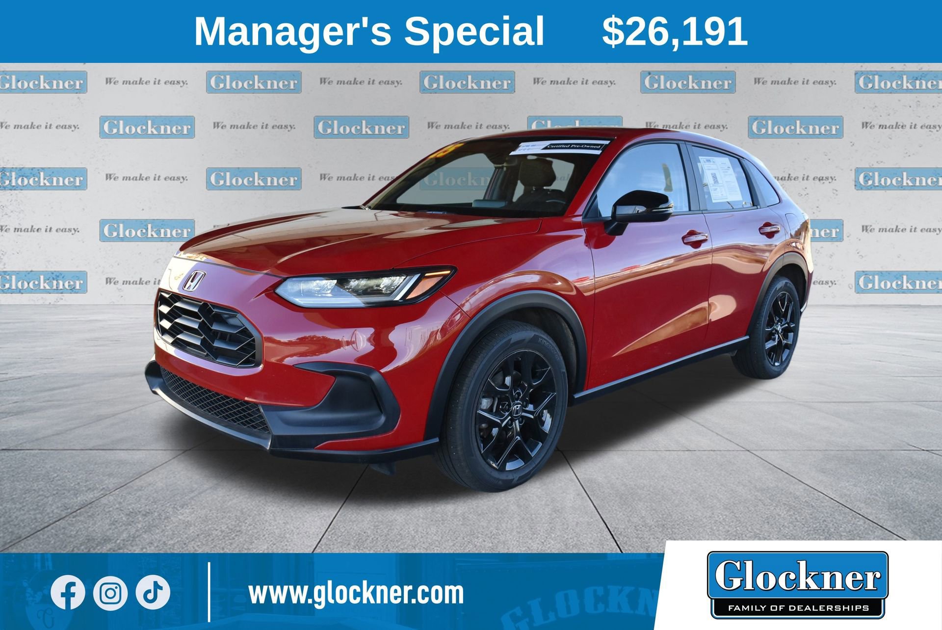 Used 2025 Honda HR-V Sport