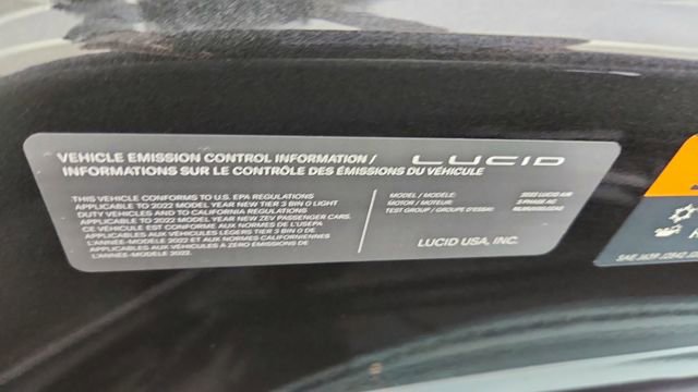 Used 2022 Lucid Air Grand Touring AWD/4WD image 64