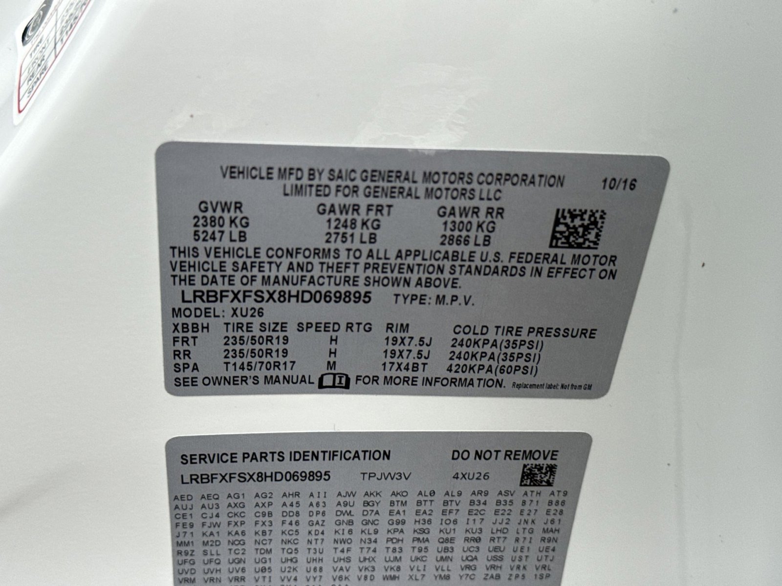 Used 2017 Buick Envision Premium w/ Driver Confidence Package AWD/4WD image 26