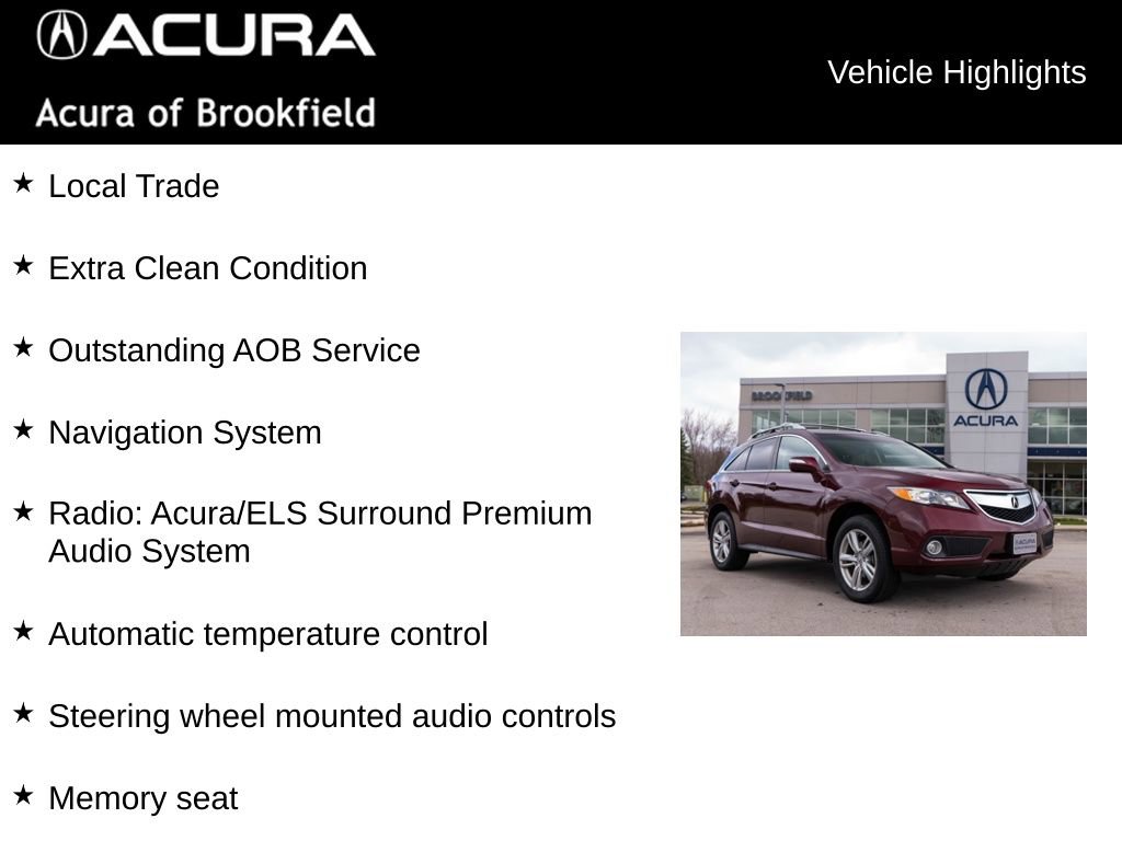 Used 2015 Acura RDX AWD w/ Technology Package image 4