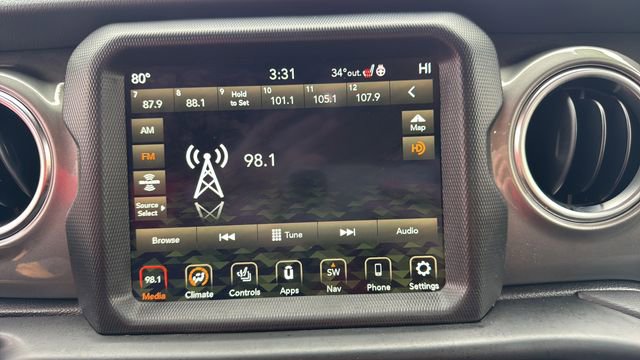 Used 2021 Jeep Wrangler Unlimited Sahara w/ Uconnect 4C Nav & Sound Group image 24
